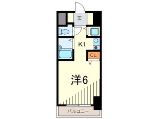 ＹＫハイツ松の内の物件間取画像